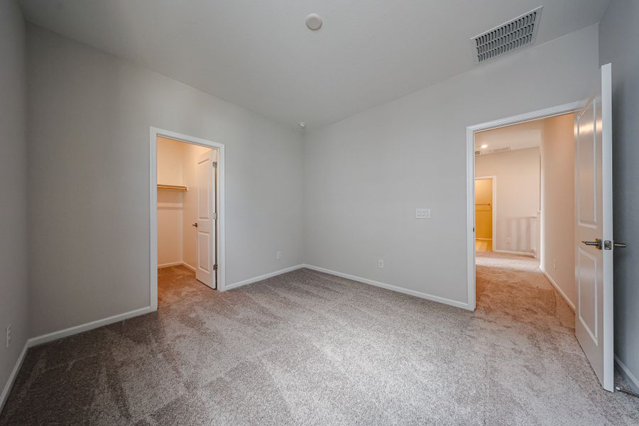 A room with white walls.