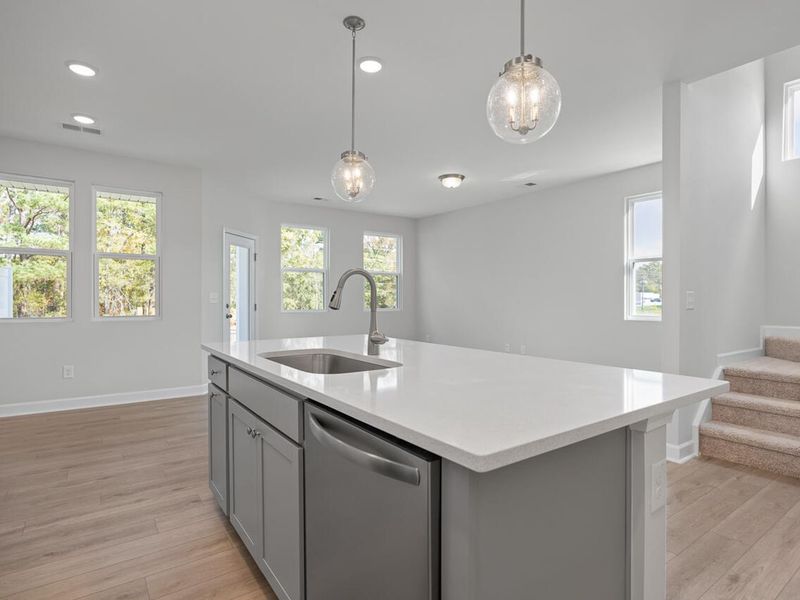 Furnished interior view inside a new home in Springvale, Fuquay Varina (Image 6).