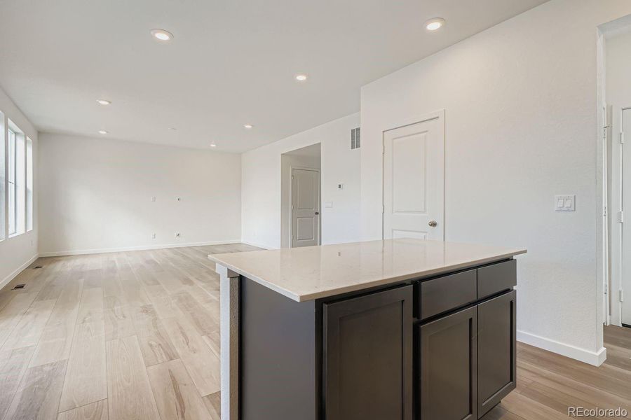 Furnished interior view inside a new home in Independence: The Pioneer Collection, Elizabeth (Image 4). Furnished interior view inside a new home in Independence: The Pioneer Collection, Elizabeth (Image 4).