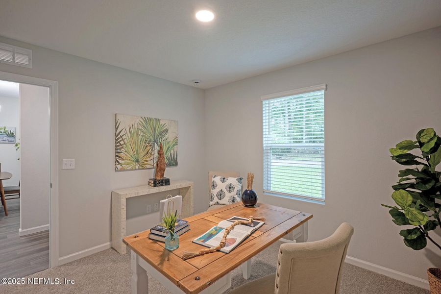 Furnished interior view inside a new home in , Jacksonville (Image 7).