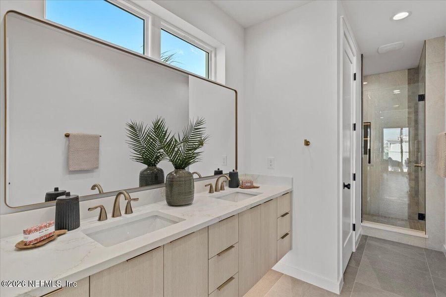 Furnished interior view inside a new home in , Jacksonville Beach (Image 13).