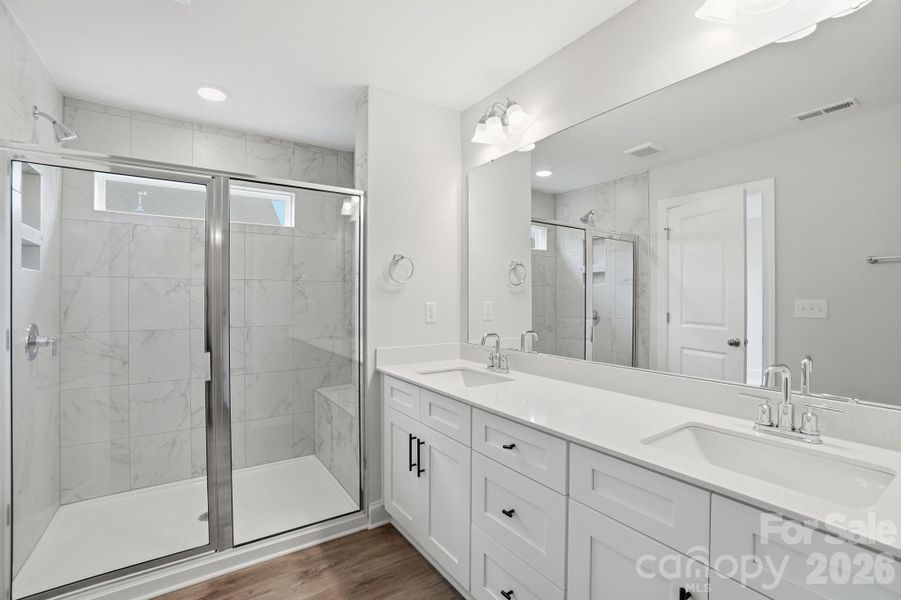 Furnished interior view inside a new home in Harrisburg Village, Harrisburg (Image 12).