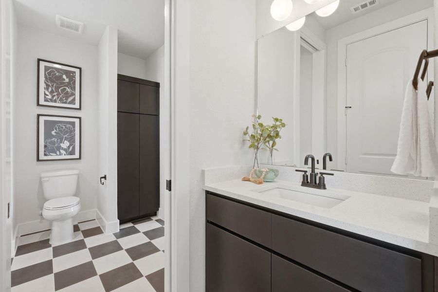 Furnished interior view inside a new home in , Montgomery (Image 29).