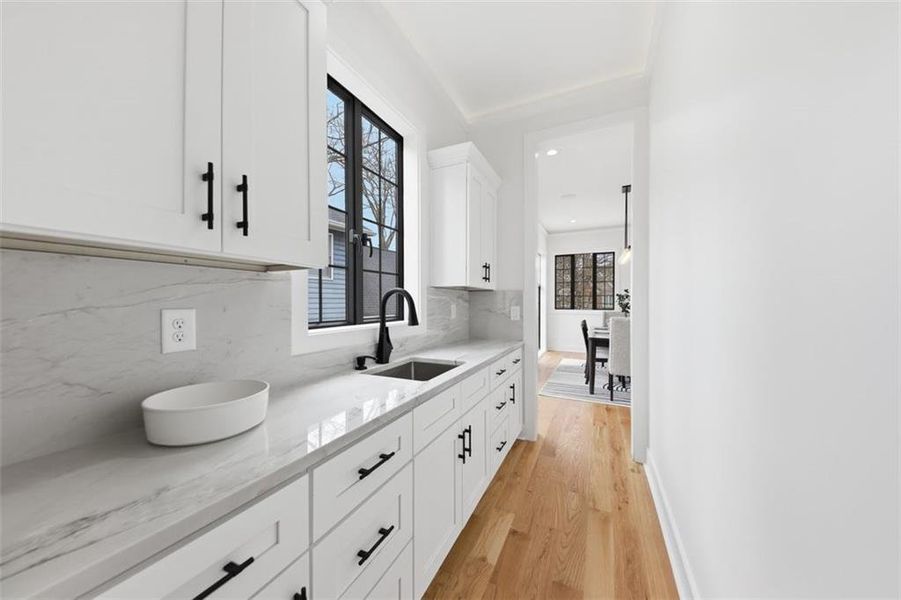 Furnished interior view inside a new home in , Brookhaven (Image 10).