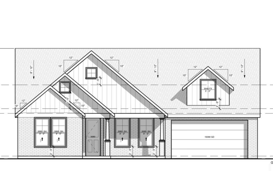Artist Rendering of the Front Elevation Artist Rendering of the Front Elevation