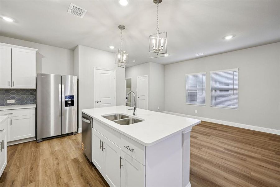 Photo is not of the actual home, but is an inspirational photo of builder’s model home and may depict options, furnishings, and/or decorator features that are not included.