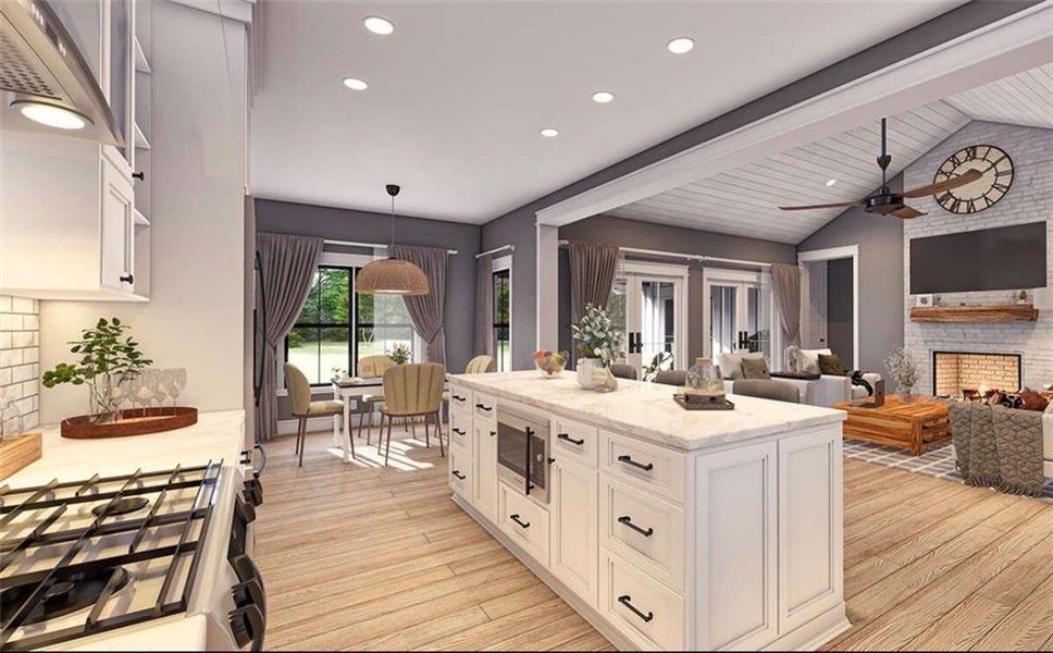 Furnished interior view inside a new home in , Carrollton (Image 5).