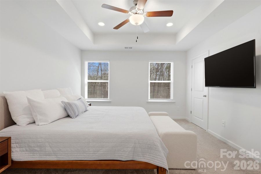 Furnished interior view inside a new home in , Charlotte (Image 14).