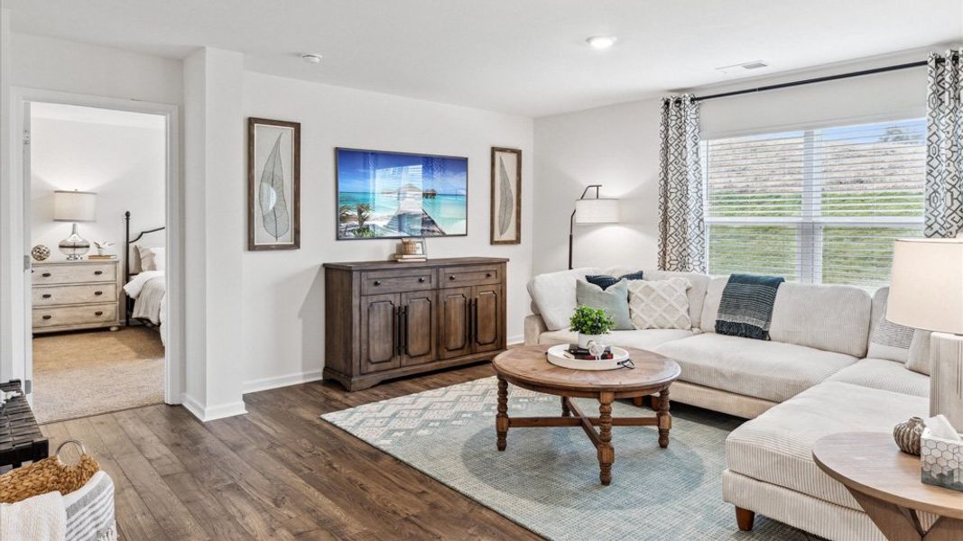 Furnished interior view inside a new home in Isabel Estates, Knoxville (Image 8). Furnished interior view inside a new home in Isabel Estates, Knoxville (Image 8).
