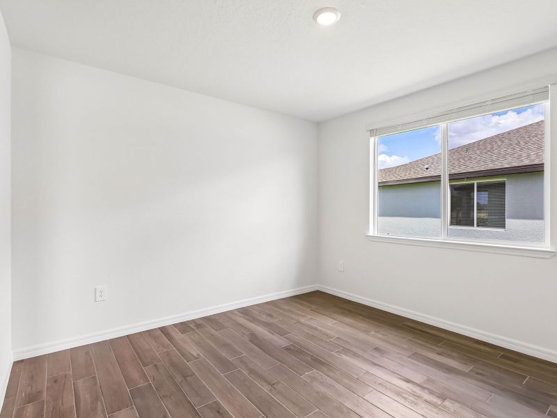 Spacious, unfurnished interior of a new home in The Grove at Stuart Crossing - Signature Series, Bartow (Image 14). Spacious, unfurnished interior of a new home in The Grove at Stuart Crossing - Signature Series, Bartow (Image 14).