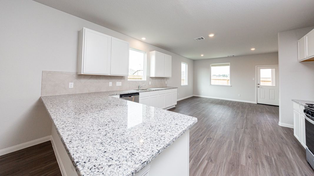 Kitchen to Dining Area