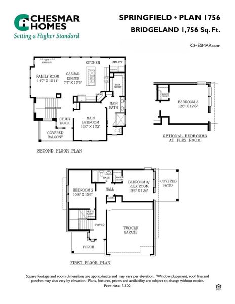 2D floor plan layout of this home in Bridgeland, Cypress, TX (Image 5). 2D floor plan layout of this home in Bridgeland, Cypress, TX (Image 5).
