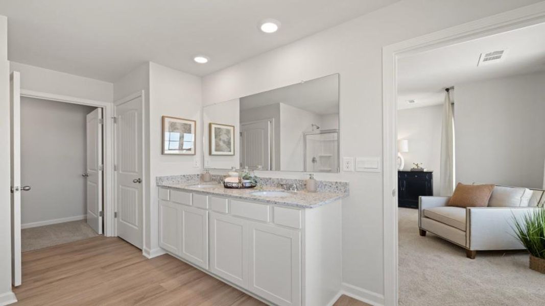 Furnished interior view inside a new home in Rolling Meadows, Jasper (Image 52).