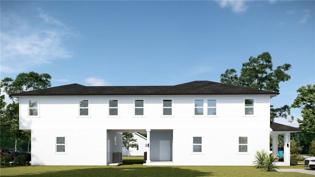 Exterior details and patio area of a home in , St. Petersburg (Image 3).