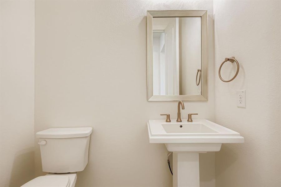 Bathroom with toilet