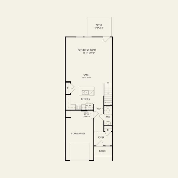 2D floor plan layout for the Landis by Pulte Homes in Mallard Park, Charlotte, NC (Image 10). 2D floor plan layout for the Landis by Pulte Homes in Mallard Park, Charlotte, NC (Image 10).
