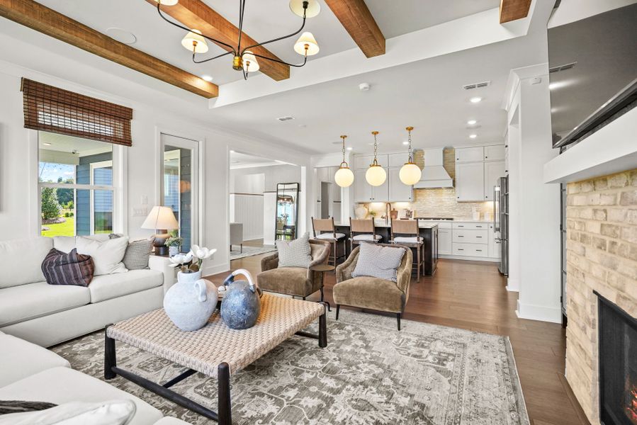 Representative furnished interior of a home built from the Montadale by Pulte Homes in The Retreat at Carolina Ridge, Harrisburg (Image 15).