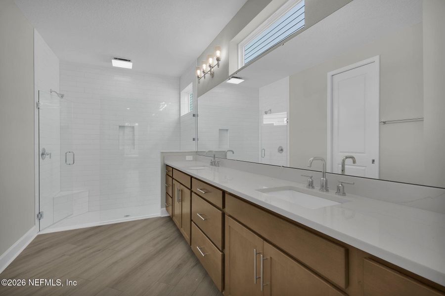 Furnished interior view inside a new home in Seabrook Village at Seabrook, Nocatee (Image 10).