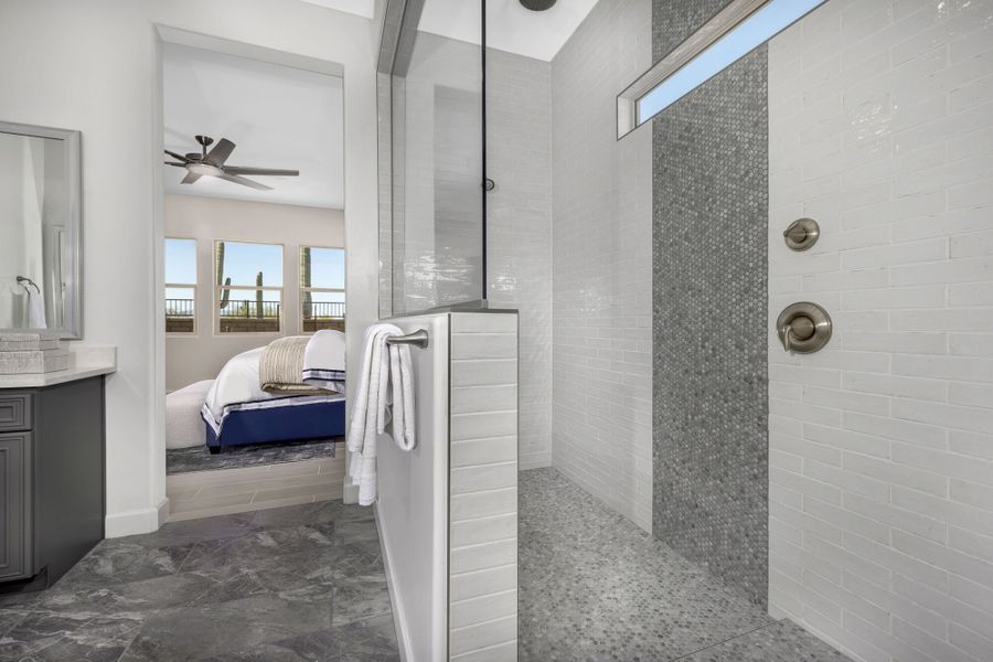 Mint Model Home - Walk-In Shower