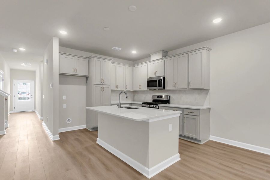 Similar Palmetto floorplan for inspiration - features and finishes vary