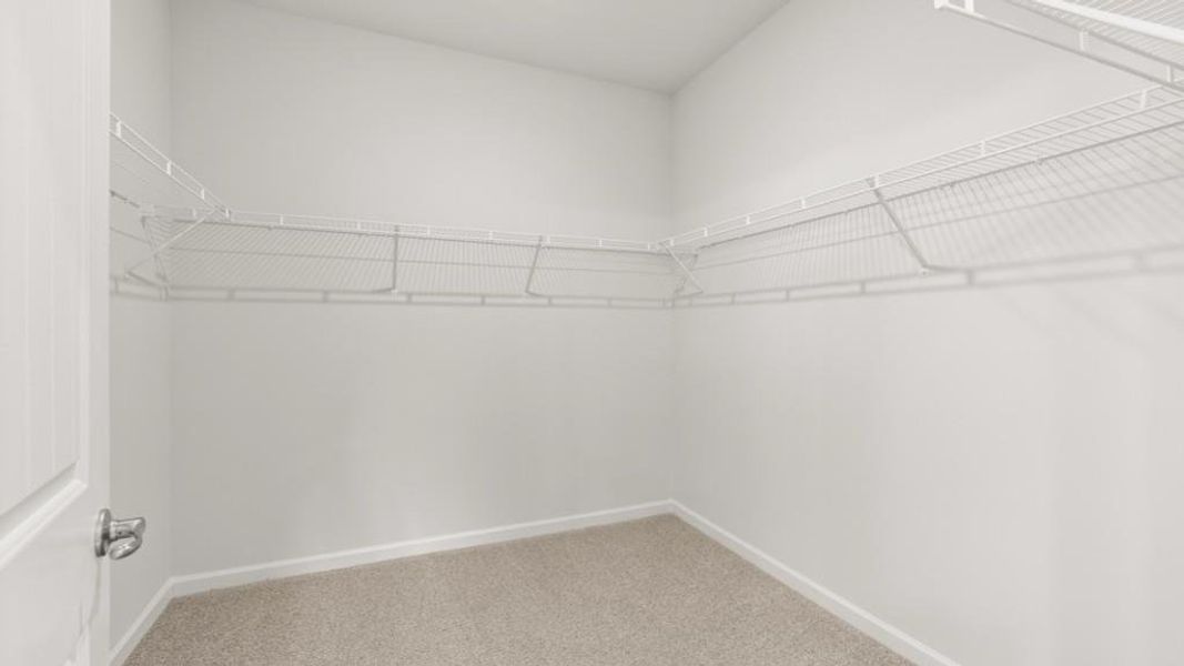 Spacious, unfurnished interior of a new home in Hamptons at Riverwood North, Dallas (Image 39).