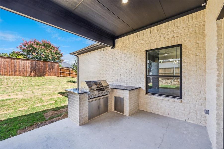 Exterior details and patio area of a home in , North Richland Hills (Image 3). Exterior details and patio area of a home in , North Richland Hills (Image 3).