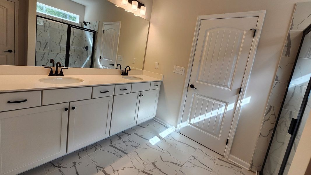 Furnished interior view inside a new home in Lexington Woods South, Fayetteville (Image 9).