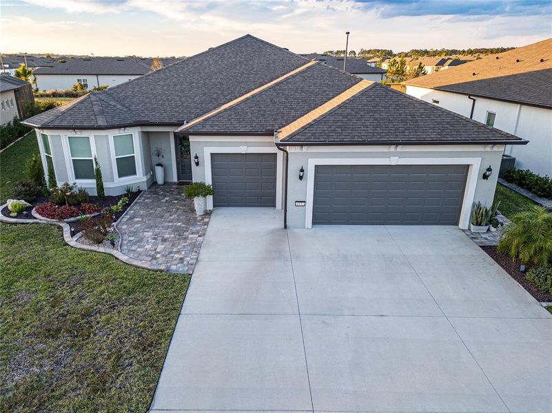 Front exterior of a new home in , Ocala, FL, highlighting curb appeal (Image 23).