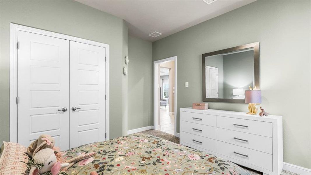 Furnished interior view inside a new home in Treeline, Justin (Image 16).