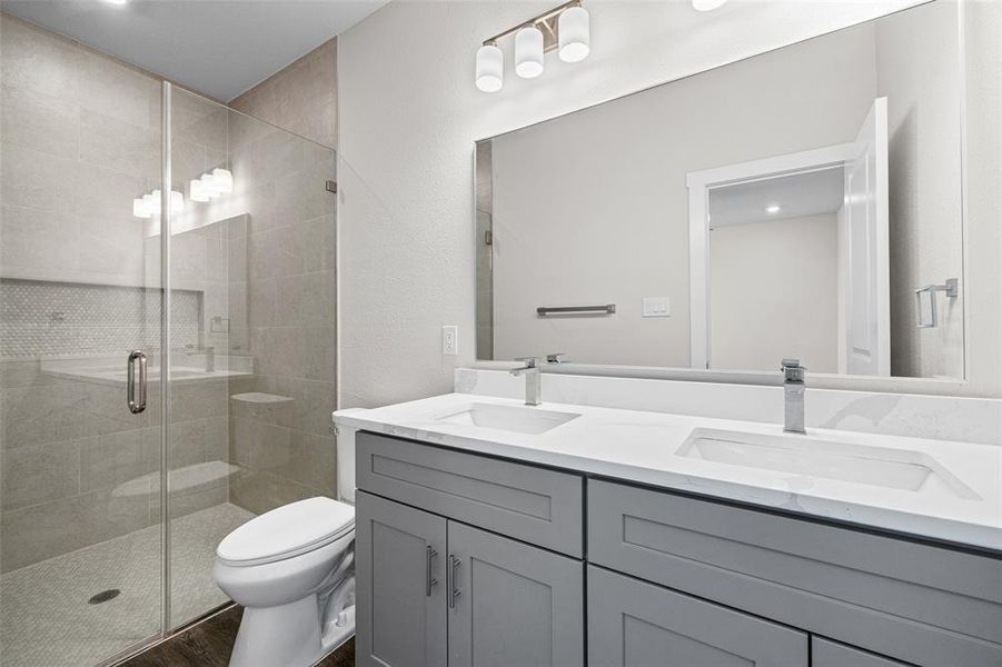 Furnished interior view inside a new home in , Granbury (Image 11).