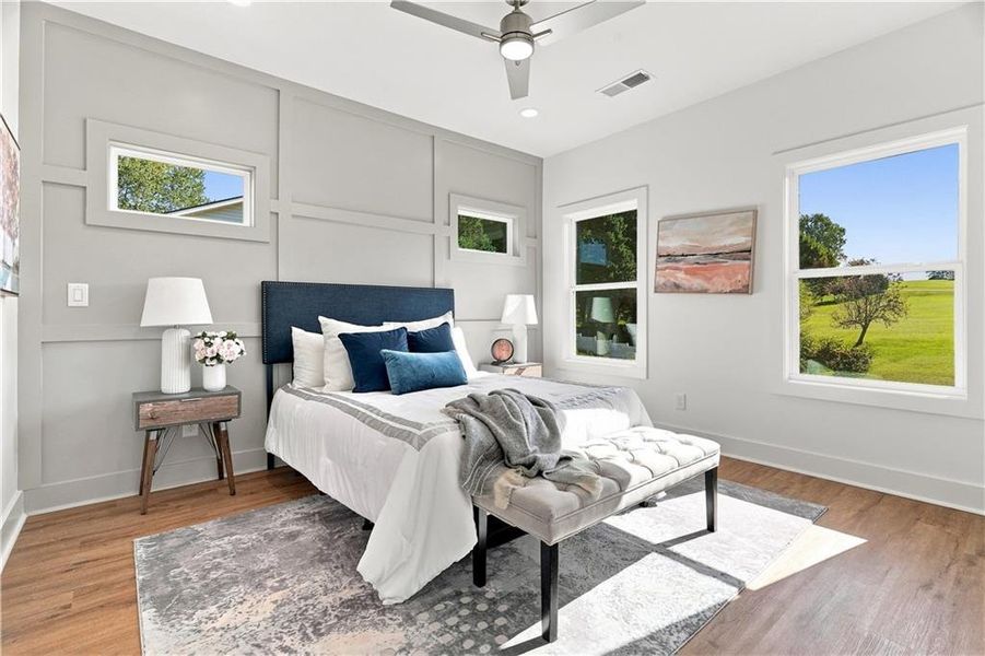 Furnished interior view inside a new home in , Dahlonega (Image 6).