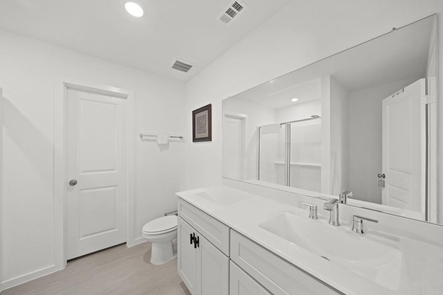 Furnished interior view inside a new home in Decker Farms, Magnolia (Image 21).