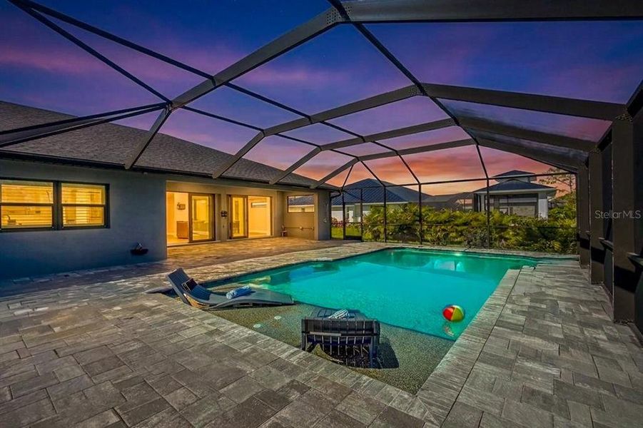 Exterior details and patio area of a home in , Rotonda West (Image 4).