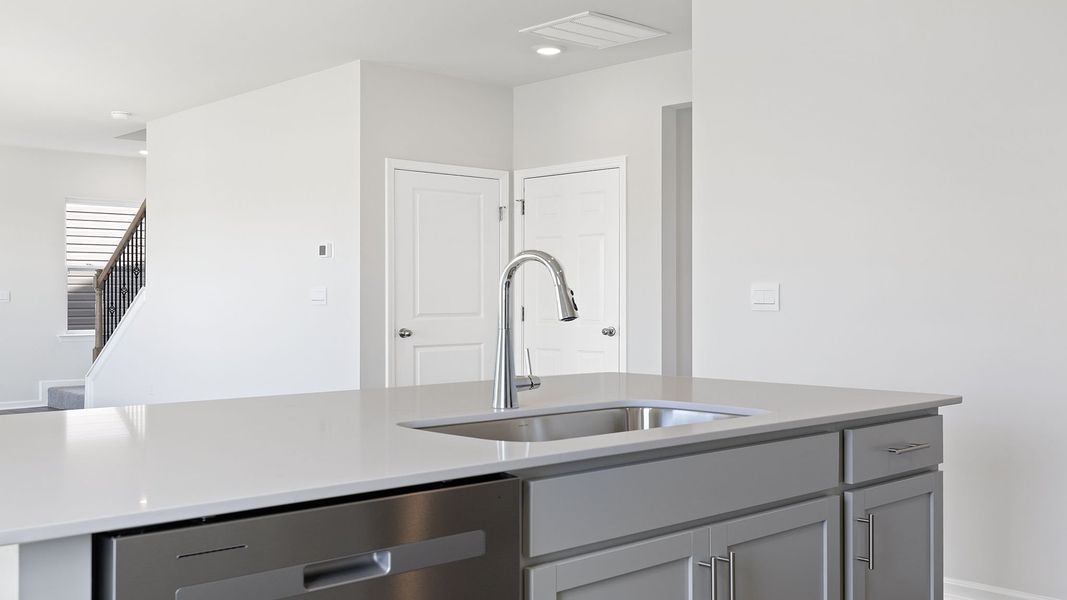 Close-up of interior finishes inside a home in Sage Grove, Lyman (Image 13).