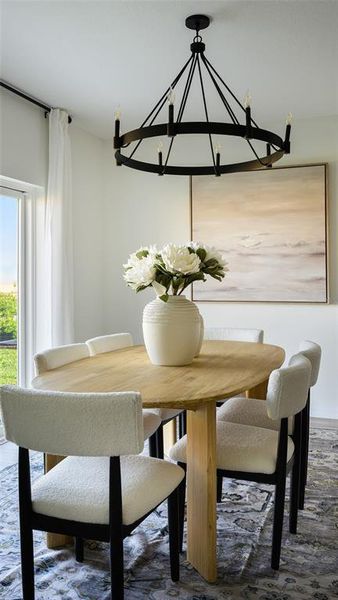Furnished interior view inside a new home in Wynnstone, Davenport (Image 23).