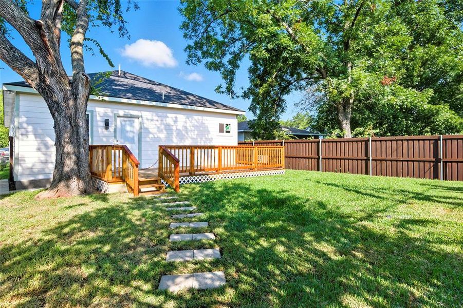Exterior details and patio area of a home in , Wylie (Image 27).