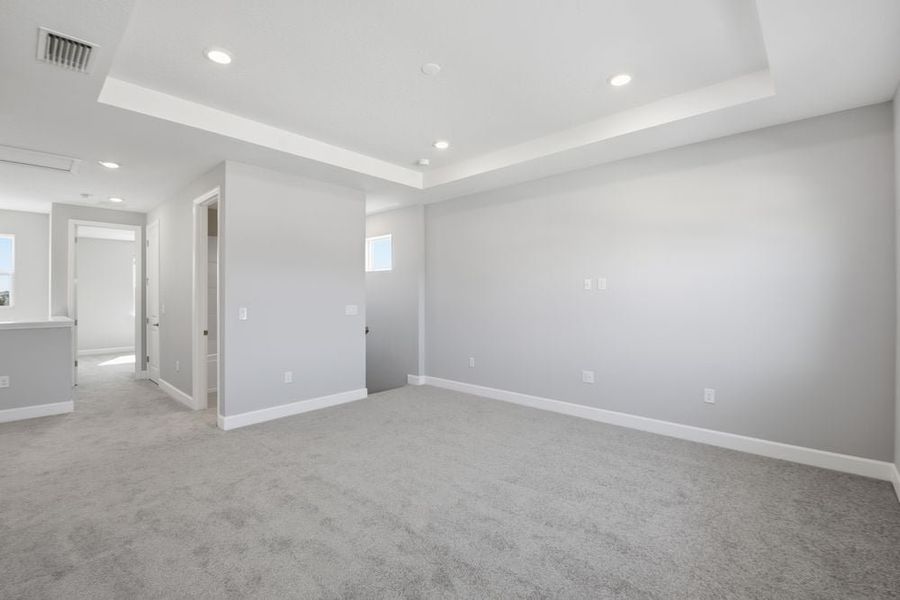 Representative unfurnished interior of a home built from the Cumberland by Taylor Morrison in Harvest at Ovation, Winter Garden (Image 26).