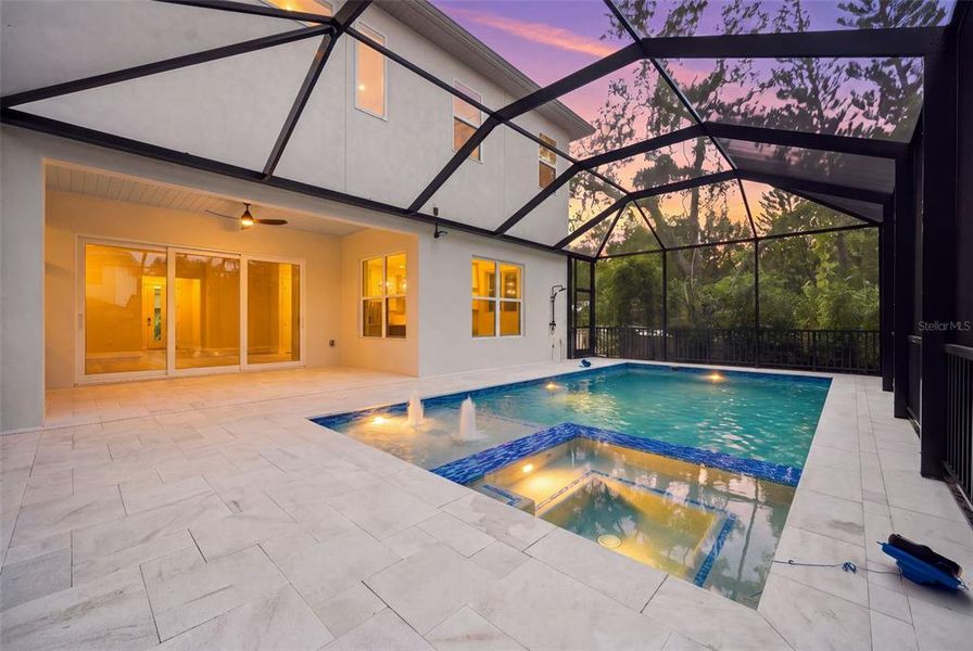 Exterior details and patio area of a home in , Sarasota (Image 25).