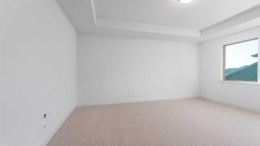 Spacious, unfurnished interior of a new home in Trinity Falls 50', McKinney (Image 16).