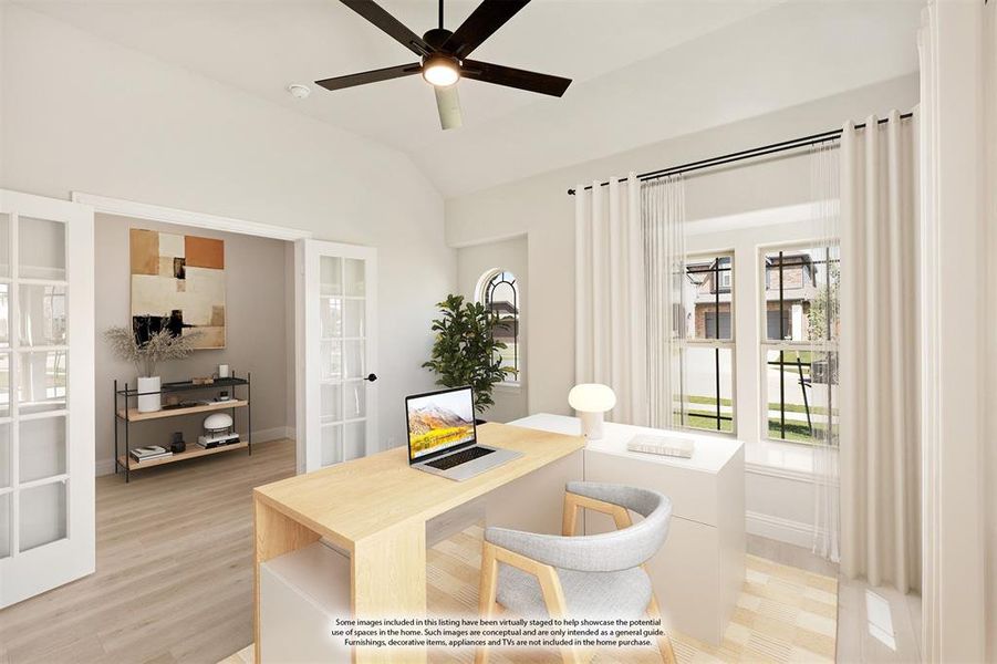 Furnished interior view inside a new home in Maplewood, Glenn Heights (Image 13).