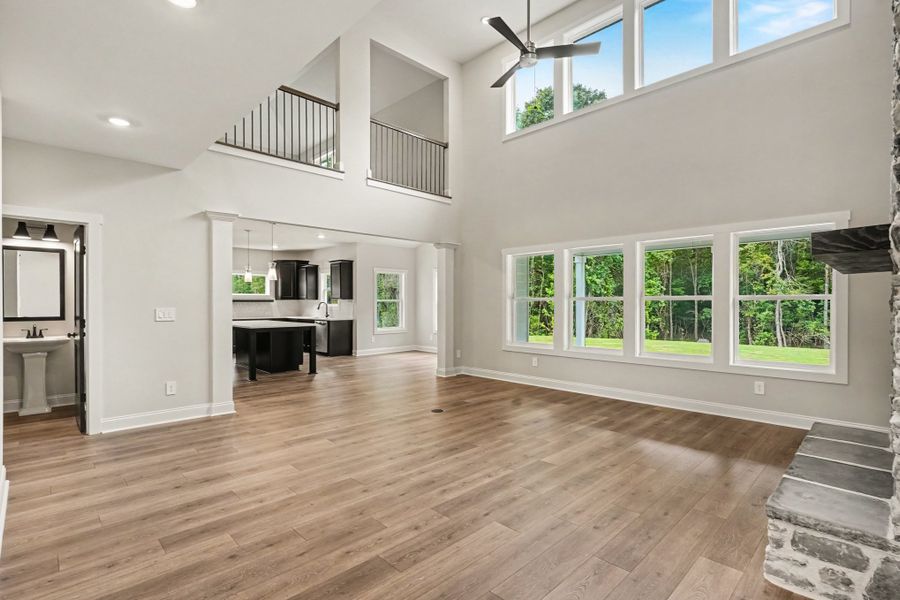 Spacious, unfurnished interior of a new home in Flint Farms, Concord (Image 23).