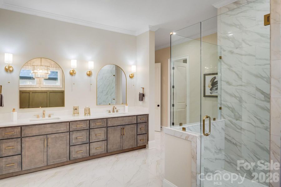 Furnished interior view inside a new home in , Lancaster (Image 16).