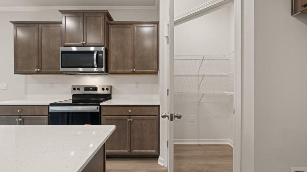 Furnished interior view inside a new home in Hughes Court, Dawsonville (Image 8).