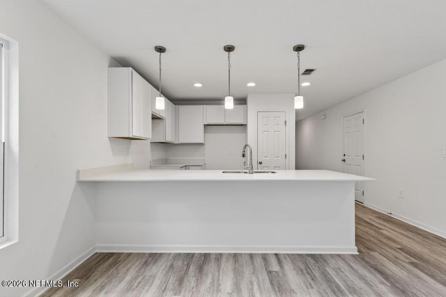 Furnished interior view inside a new home in , Jacksonville (Image 16).