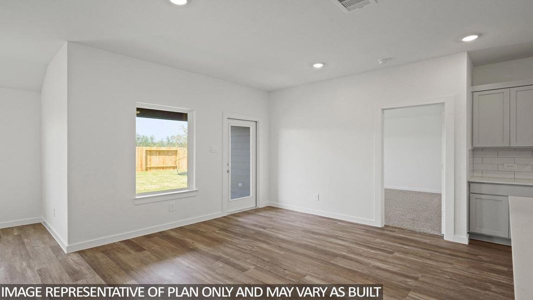 Spacious, unfurnished interior of a new home in Newport Pointe, Crosby (Image 5).