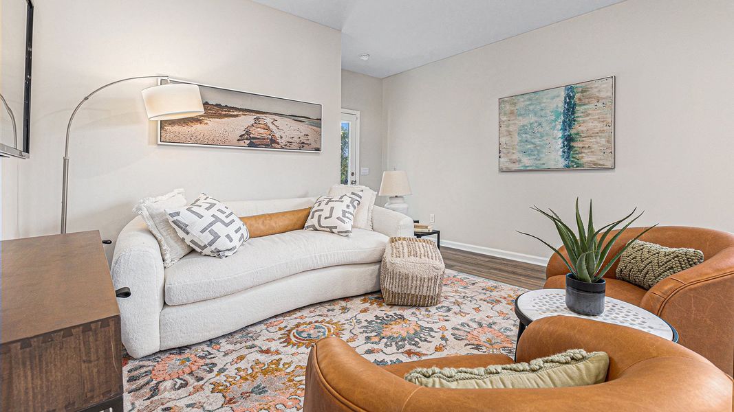 Furnished interior view inside a new home in South Island Landing, Georgetown (Image 9).