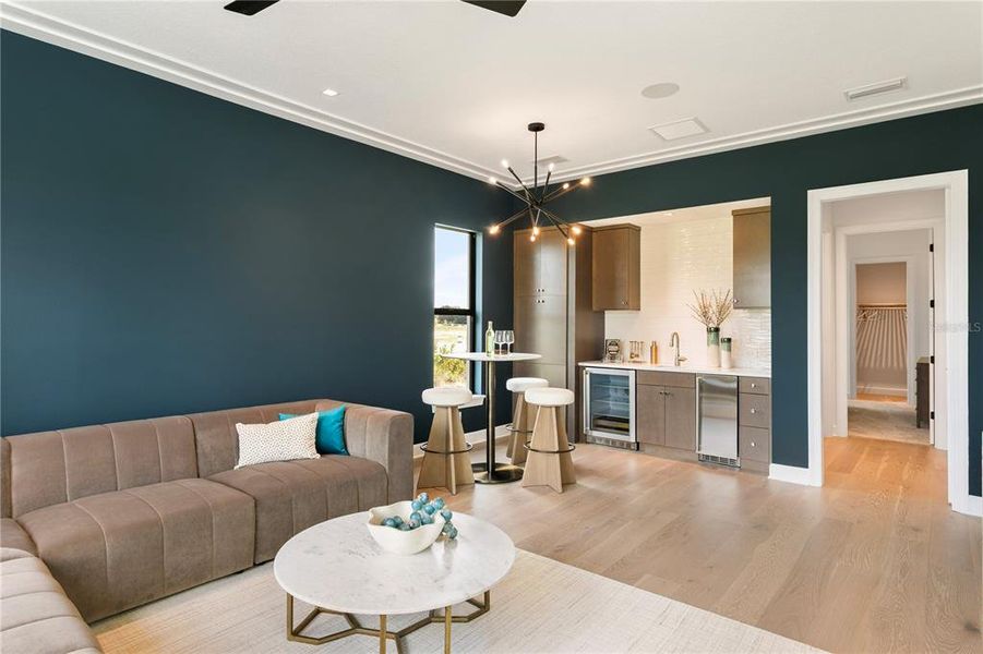 Furnished interior view inside a new home in , Odessa (Image 48).