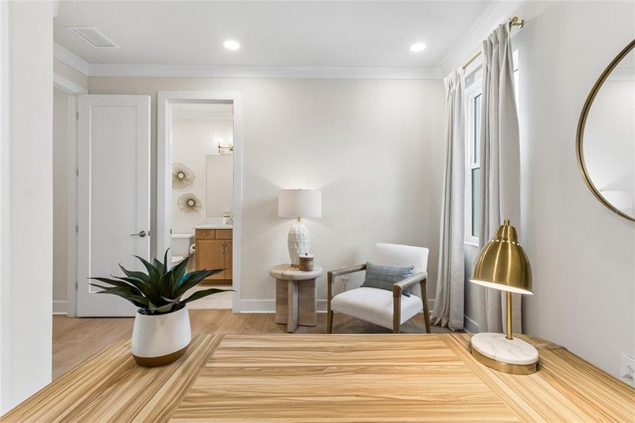 Furnished interior view inside a new home in Cassata Lakes, Nokomis (Image 15).