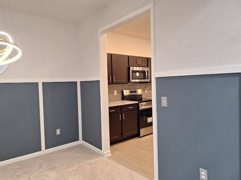 Furnished interior view inside a new home in , Cartersville (Image 6).