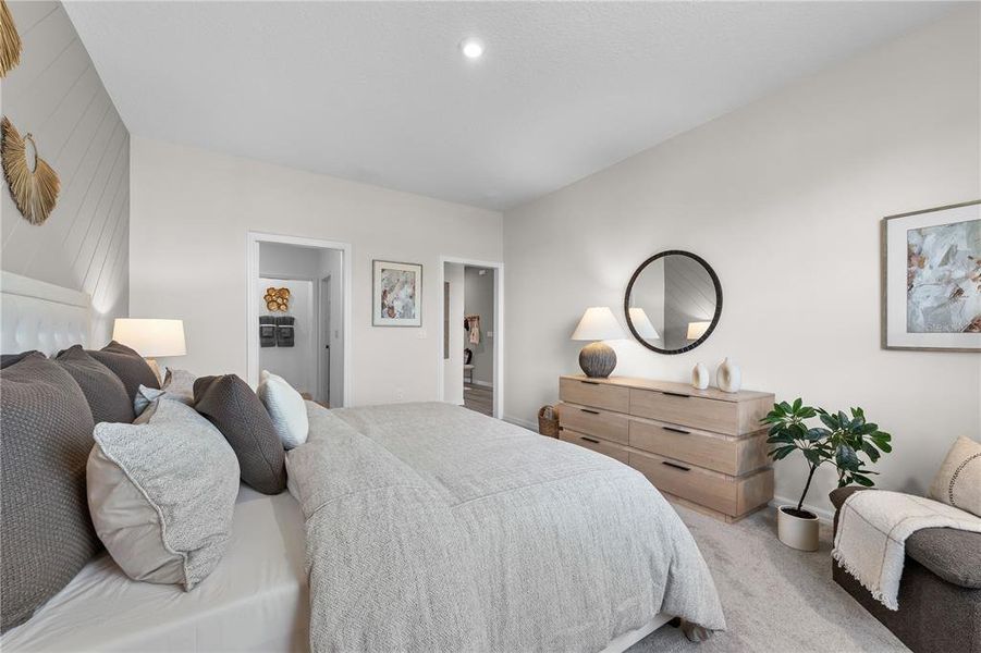 Furnished interior view inside a new home in Brack Ranch, St. Cloud (Image 33).
